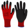 SINGER Lot de 10 paires Gants PVC CFT Support Polyamide Sans Couture Jauge 15 NYMR15CFTN