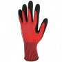 SINGER Lot de 10 paires Gants Nitrile Mousse Coupure D Support PEHD CPHD5RED
