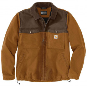 CARHARTT Veste Montana Rugged Flex™ Duck Isolée - Relaxed Fit - Coton Doublée Marron CARHARTT Veste Montana Rugged Flex™ Duck Isolée - Relaxed Fit - Coton Doublée Marron