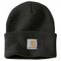 CARHARTT Bonnet Knit Cuffed Beanie - Noir