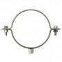 SCELL-IT Collier de gouttière en acier zingué M7x150 Ø100 CG