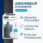 STARWAX Absorbeur d'Humidité Absodry Gris + 1 Tablette