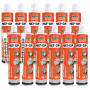 Lot de 12 cartouches de Scellement chimique POLY-GP ton gris SIMPSON