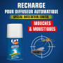 Recharge aérosol pour diffuseur mouches et moustiques 250ml K.PRO Expert