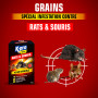 Céréales rats et souris - action radicale - 150g K.PRO CHOC