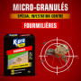 Destructeur de fourmillière granulés 400g K.PRO Choc