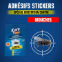 Adhésifs anti-mouches décorés x4 K.PRO Expert
