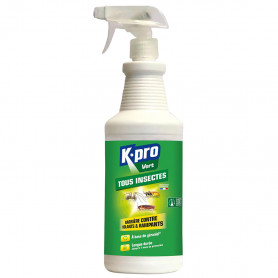 Barrière Tous insectes - volants et rampants 1L K.PRO Vert Barrière Tous insectes - volants et rampants 1L K.PRO Vert