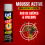 Aérosol mousse enveloppante nids de guêpes et frelons 300ml K.PRO Choc
