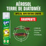 Aérosol Terre de diatomée 400ml K.PRO Vert