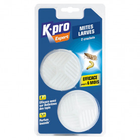 Crochets anti-mites parfumés (x2) K.PRO Expert Crochets anti-mites parfumés (x2) K.PRO Expert