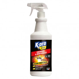 Pulvérisateur anti cafards et araignées 1L K.PRO CHOC Pulvérisateur anti cafards et araignées 1L K.PRO CHOC