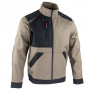 LMA Veste Zippée Bicolore Zéro Métal Beige/Noir CENTAURE 2345
