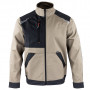 LMA Veste Zippée Bicolore Zéro Métal Beige/Noir CENTAURE 2345