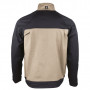 LMA Veste Zippée Bicolore Zéro Métal Beige/Noir CENTAURE 2345