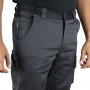 LMA Short de Travail Stretch Multipoches Zéro Métal Gris sombre DEDALE 6154