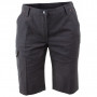 LMA Short de Travail Stretch Multipoches pour femme Noir PALMARES 6146