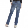 RICA LEWIS Jeans de Travail Multipoches Stretch pour Femme Bleu BETTY
