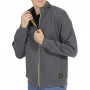 RICA LEWIS Sweat Zippé Gris FULLZIP