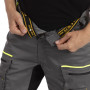 RICA LEWIS Short de Travail Multipoches Fibreflex® Gris FLUBERM