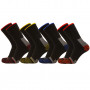LMA Lot 4 Paires Chaussettes Polyamide ELIOS 99105C