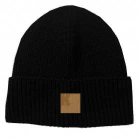 KAPRIOL Bonnet d'Hiver Fisherman - Noir KAPRIOL Bonnet d'Hiver Fisherman - Noir
