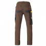 KAPRIOL Pantalon de Travail élastique DYNAMIC Marron