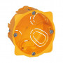 Lot de 10 Boîtes d'encastrement Batibox - cloisons sèches - 1 poste - P. 40mm