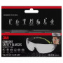 3M Lunettes de sécurité SecureFit™ 400, verre transparent
