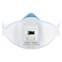 3M Pack de 2 Masques anti-particules Aura™ série 9322+ avec valve Cool Flow™, FFP2
