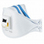 3M Pack de 2 Masques anti-particules Aura™ série 9322+ avec valve Cool Flow™, FFP2