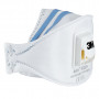 3M Pack de 2 Masques anti-particules Aura™ série 9322+ avec valve Cool Flow™, FFP2
