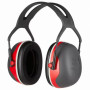 3M Casque anti-bruit PELTOR™ X3A, SNR 33 dB, noir