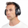 3M Casque anti-bruit avec serre-tête pliable 90563E, SNR 30 dB, noir
