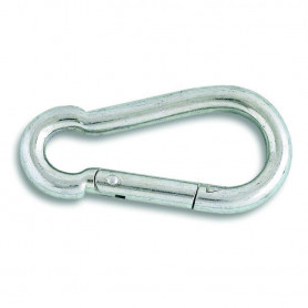 Porte-mousqueton 'pompier' en acier zingué Porte-mousqueton 'pompier' en acier zingué