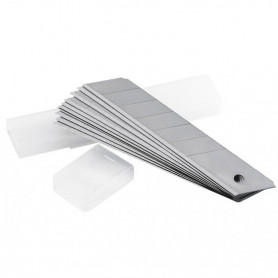 Lames de cutter droites cassables x10 Lames de cutter droites cassables x10