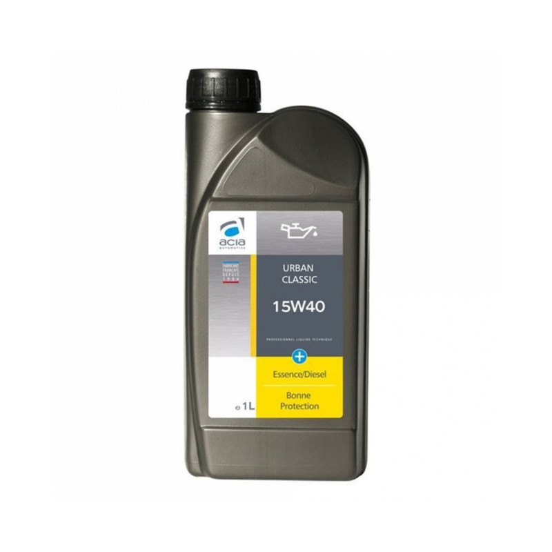 Huile moteur 15W40 SL/CF Essence et Diesel 1L Huile moteur 15W40 SL/CF Essence et Diesel 1L