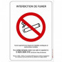 Panneau 'Interdiction de fumer'