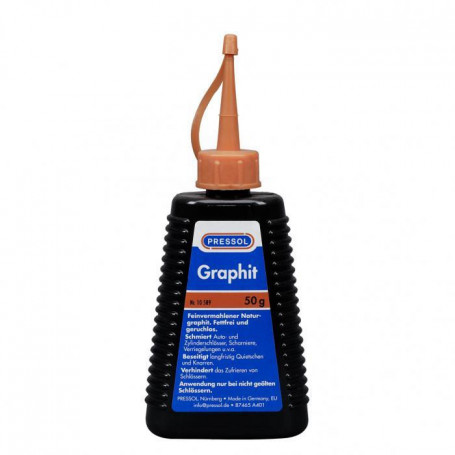 Poudre de graphite - lubrifiant pour cylindre de serrure PRESSOL