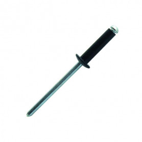 Rivet standard alu/acier à tête plate laquée noir ABD (boîte) SCELL-IT Rivet standard alu/acier à tête plate laquée noir ABD (boîte) SCELL-IT