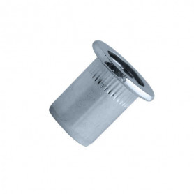 Écrou aveugle cranté à tête plate alu EAD (boîte) SCELL-IT Écrou aveugle cranté à tête plate alu EAD (boîte) SCELL-IT