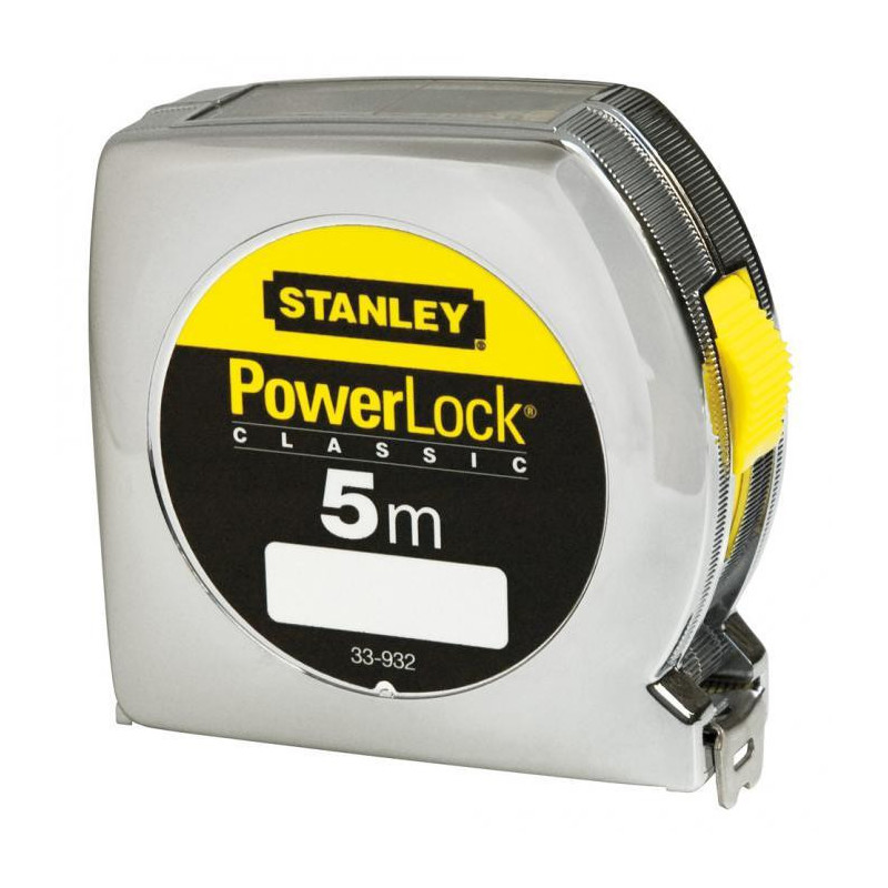 Mesure Powerlock à lecture directe 5m x 19,0mm 0-33-932 STANLEY