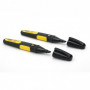 Marqueur noir pointe large biseautée Fatmax (x2)9-47-314  STANLEY