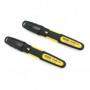 Marqueur noir pointe large biseautée Fatmax (x2)9-47-314  STANLEY