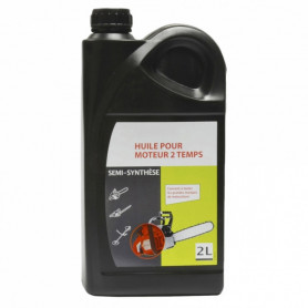 Huile pour moteur 2 temps semi-synthèse 2L Huile pour moteur 2 temps semi-synthèse 2L