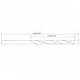 Foret HSS laminé queue cylindrique série courte (pack) TIVOLY