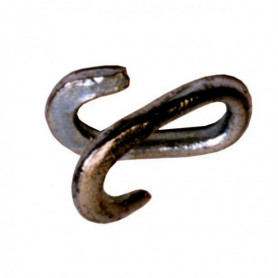 Fausse maille ouverte acier zingué Fausse maille ouverte acier zingué