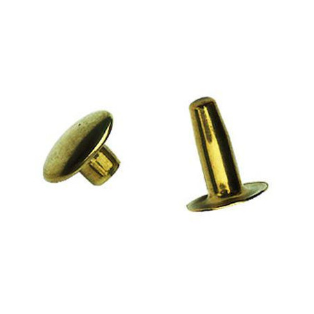 Rivet tubulaire en laiton (sachet) VYNEX