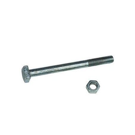 Boulon de charpente en acier zingué