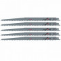 5 Lames de scie sabre S 1617 K Basic pour bois 300mm BOSCH